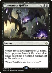 Torment of Hailfire - Foil - Prerelease Promo